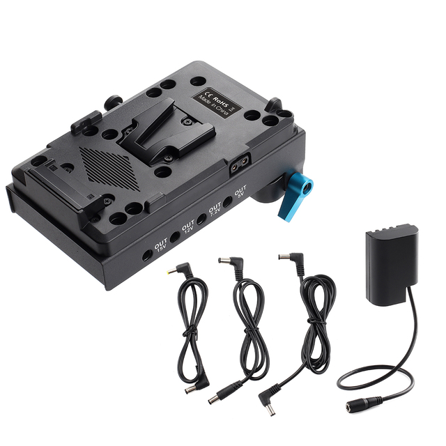 High Quality Factory Supply V Mount Battery Plate Converted Plate 14.8V for Camcorder & Video Lights CE Certified