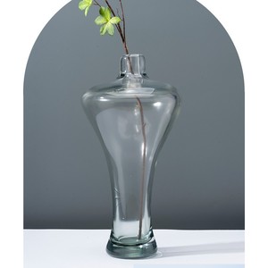 Arreglo Transparente para Decoración del Hogar Chino, Arreglo Floral, Flor Seca, Florero de Boca Delgada - Product Image 6