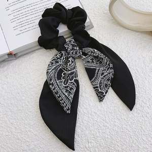 Lazos para el Cabello de Nailon con Lazo Francés, Cinta para el Cabello de Mujer, Cuerda para el Cabello de Verano, Lazo <span class=keywords><strong>Grande</strong></span>, Símbolo de Infinito, Hecho a Mano, Nuevo Accesorio para el Cabello, DREAM FASHION - Product Image 5