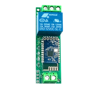Module de relais BSSY)5V 12V ESP8266 pour la télécommande de l'internet des objets (IoT) via Bluetooth, application mobile, interrupteur intelligent pour la maison, 1 canal