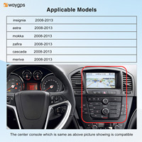 Accesorio para Auto Ewaygps de Fábrica, Carplay Inalámbrico, Control por Voz MMI, GPS, Bluetooth, Android Auto Inteligente para Opel Astra, Zafira, Insignia