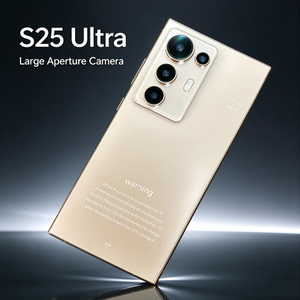Nuevo Diseño 2025, Teléfono Inteligente Ultra 5G S25, 12G+512GB, Versión Global, Procesador Snapdragon, Pantalla HD, Francés/Inglés - Product Image 4