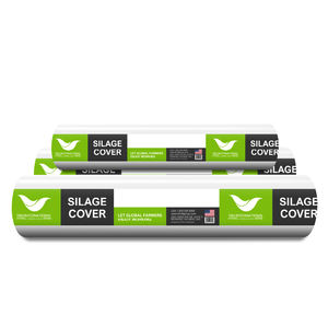 Bâche en filet PE pour silo 200-300 g/m² – Filet vert robuste pour la protection des balles de paille et de l'ensilage agricole – Service de découpe inclus T&H - Product Image 6