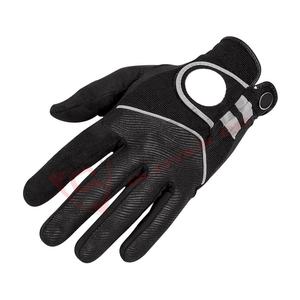 Gants de golf de sport imperméables doux et respirants en microfibre noire de haute qualité imprimés avec logo personnalisé pour hommes et femmes - Product Image 3