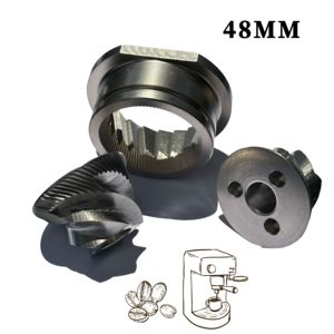 Moulins à café Jura <span class=keywords><strong>Saeco</strong></span> : Kit de meules coniques durables de 48 mm <span class=keywords><strong>avec</strong></span> rainure pour accessoires de remplacement de moulin à café électrique - Product Image 2