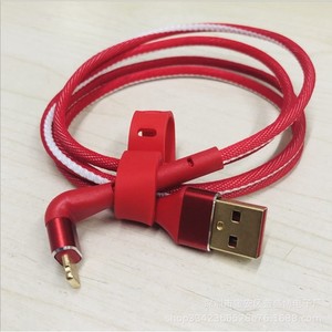 สายดาต้าแบบงอ 90 องศา Type C ยาว 1 เมตร รองรับกระแสไฟ 3A ชาร์จเร็ว สายถักไนลอน สำหรับ Android และ iPhone - Product Image 3