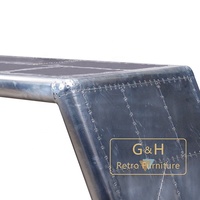 Table d'aile, bureau d'avion, Vintage, industriel