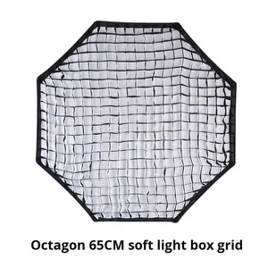 Grille octogonale 55/60/65/80/90/95/120/140cm pour éclairage photo et vidéo, type nid d'abeille - Product Image 6