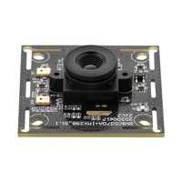 Módulo de Cámara USB Hampo con Sensor CMOS IMX298 de 16MP, Ultra Alta Definición, Lente de Enfoque Fijo sin Distorsión, Aleación de Aluminio, Negro