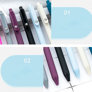 Bolígrafos Personalizados de Plástico Multicolor, Novedosos, al por Mayor, de Goma Suave ABS, con Logotipo Escolar, Personalizables, Retráctiles, Impresos - Product Image 5