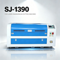 Machine de gravure laser CO2 1390, découpeuse laser 40W 60W 80W pour bois, acrylique, cuir, zone de travail 1300x900mm