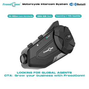 Interphone sans fil FreedCon R1 Pro pour 6 personnes, 1000 m, Full Duplex, version améliorée, objectif ultra grand angle 2K 120 degrés - Product Image 2
