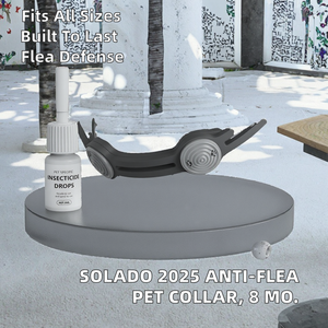 Collier Réglable <span class=keywords><strong>Anti</strong></span>-Insectes en Caoutchouc de Luxe JIXIN 2025 pour Chiens et Chats, Motif Uni, <span class=keywords><strong>Anti</strong></span>-Puces et <span class=keywords><strong>Anti</strong></span>-<span class=keywords><strong>Poux</strong></span>, 8 Mois - Product Image 2