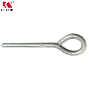 Goupille de sécurité personnalisée vis de retard en acier inoxydable boulons à <span class=keywords><strong>oeil</strong></span> goupille non soudée 3/16 "goupille à <span class=keywords><strong>oeil</strong></span> sans soudure - Product Image 4