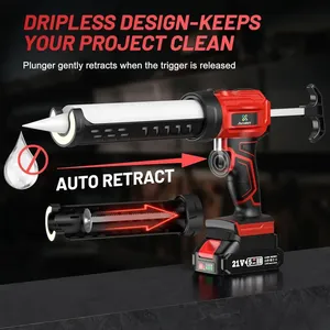 <span class=keywords><strong>Pistola</strong></span> <span class=keywords><strong>de</strong></span> Calafateo sin Goteo con Luz LED, <span class=keywords><strong>Pistola</strong></span> <span class=keywords><strong>de</strong></span> <span class=keywords><strong>Silicona</strong></span> <span class=keywords><strong>de</strong></span> 10 oz / 300 ml, Kit <span class=keywords><strong>de</strong></span> <span class=keywords><strong>Pistola</strong></span> <span class=keywords><strong>de</strong></span> Calafateo Eléctrica Ajustable <span class=keywords><strong>de</strong></span> 4 Velocidades - Product Image 4