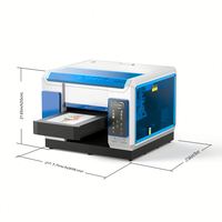 Цветной цифровой чехол для телефона планшетный УФ-печатный станок A3 UV принтер для рисования печать маленькая шина