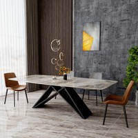 Table à manger ronde moderne en marbre véritable table à manger de luxe en marbre naturel italien avec centre tournant paresseux susan