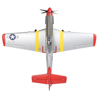 Avión de Combate RC Arrows Hobby AH029R-VEC P-51 de 850 mm, 2.4G, Planeador de Combate de Espuma EPO, Aeronave de Combate sin Escobillas RTF