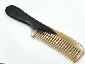 <b>Hot</b> Sale Natural Buffalo Horn Carved Rustic <b>Comb</b> Smooth Polished for Men Women Professional Salon Use - Product Image 5