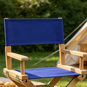 <span class=keywords><strong>Silla</strong></span> de Director <span class=keywords><strong>Plegable</strong></span> Ligera para Niños, de <span class=keywords><strong>Madera</strong></span> de Haya, Portátil para Camping, Estudio, Maquillaje, Eventos, Guardería y Exteriores - Product Image 3