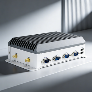 Ordinateur industriel robuste personnalisable sans ventilateur avec IA intégrée, idéal pour les kiosques de vente au détail intelligents et les systèmes de libre-service - Product Image 1
