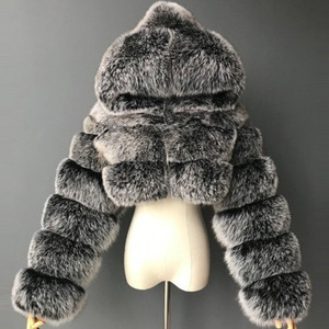 Cappotto in <span class=keywords><strong>Pelliccia</strong></span> di Coniglio Sintetica alla Moda, Giacca Lunga Versatile in Finta <span class=keywords><strong>Pelliccia</strong></span>, Nuovo Cappotto in Finta <span class=keywords><strong>Pelliccia</strong></span> - Product Image 1