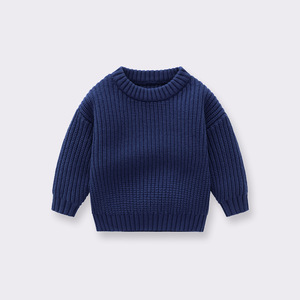 Ins <span class=keywords><strong>pull</strong></span> pour bébé garçon et fille, manteau en tricot ample automne hiver - Product Image 5