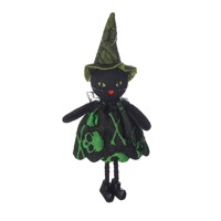Décorations suspendues en tissu pour Halloween, pendentifs de 20 cm, citrouille, fantôme, sorcière, poupées, accessoires de fête, décoration de bar, accessoires de maison hantée