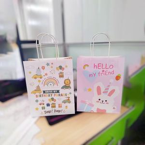 Sacs en papier kraft blanc et noir personnalisés avec votre propre logo, pour l'emballage de cadeaux, d'aliments et de produits d'épicerie, en gros - Product Image 6