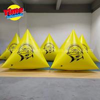 Bouée gonflable en PVC imperméable, impression numérique multicolore, durable pour la publicité et les événements sportifs
