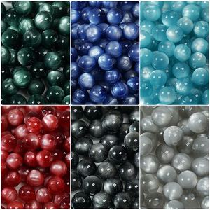 Cuentas Sueltas de Resina de 8-16 mm, Piedra Ojo de Gato Versátil, Materiales para Hacer Pulseras y Collares Hechos a Mano - Product Image 3
