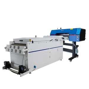 New EPS XP600/I3200/I1600 DTF Printer Set 60cm Transfer A3 Inkjet T-Shirt Printing Machine with Shaker Digital Technology