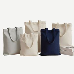 Sacs fourre-tout en toile personnalisés avec logo imprimé, écologiques, réutilisables, robustes, pliables, en coton, pour le shopping - Product Image 3