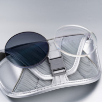 Lentilles de lecture populaires 1.60 MR-8 Photo Grey Blue Cut, vision simple, HI HI CYL UC/HC/HMC/SHMC
