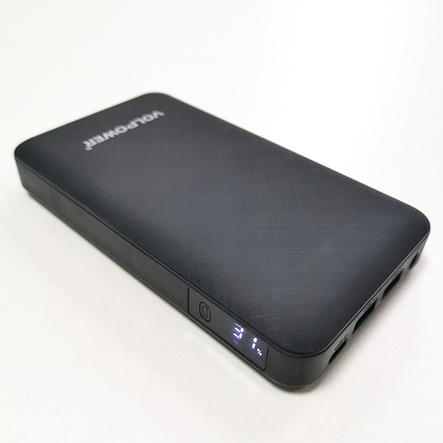 DC 50W 10000mah Power Bank Portable Battery Charger DC QC Type c and PD Output 60W for Laptop Macbook