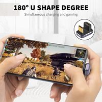Adaptateur USB-C DAJIANG OEM à 180 degrés, USB 4.0 en forme de U, extension angulaire 240W, transfert de données 40 Gbps, prise en charge vidéo 8K pour ordinateur portable, MacBook
