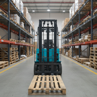 Prix Usine Nouveau Chariot Élévateur Électrique au Lithium JICHUAN 3 Tonnes 2,5 Tonnes 500 kg AWD Mât Monophasé 1350x160x100mm Pneus Pleins En Stock