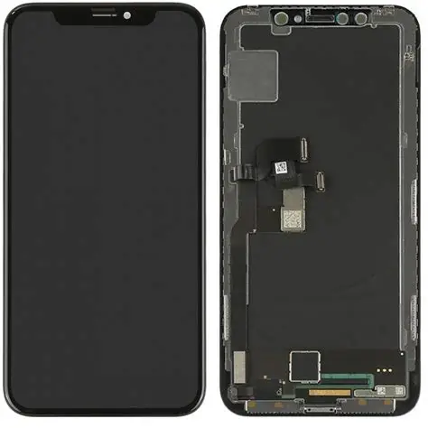 For RJ iPhone X LCD Screen Replacement 5.8 Inch Display Touch Glass Lens Digitizer Assembly Repair Parts Pantalla Tactil