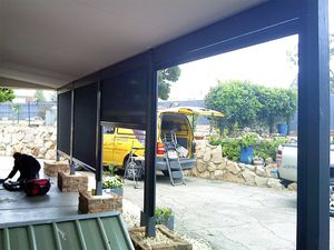 Rideaux anti-insectes motorisés, pour l'extérieur, Patio, véranda, balcon, pare-soleil - Product Image 5