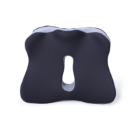 Coussin de siège ergonomique en mousse à mémoire de forme personnalisable, soulagement de la pression, coussin coccyx pour longues sessions assises, bureau, fauteuil roulant, OEKO-TEX