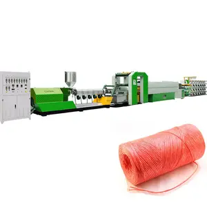 Plastic raffia yarn Extruder agriculture pp tomato twine making machine pp raffia tape extrusion machine