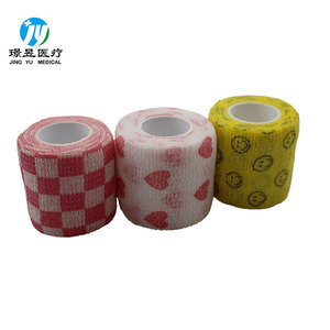Bandage cohésif multifonctionnel auto-adhérent de conception mignonne pour chiens chats chevaux oiseaux - Product Image 4