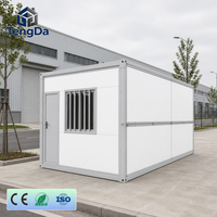 Maison préfabriquée de luxe en conteneur de 20 pieds, maison modulaire en kit, maison miniature mobile, maison portable personnalisée pour hôtel