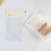 Sacs d'emballage pour fruits secs avec designs personnalisés, boîte d'emballage pour en-cas en carton bois