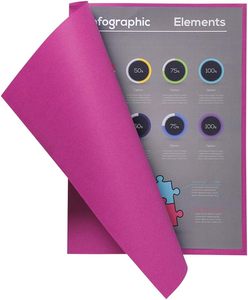 Cartelle di File di carta di dimensioni semplici colorate <span class=keywords><strong>A4</strong></span> riciclate e certificate 24X32 <span class=keywords><strong>cm</strong></span> - Product Image 5