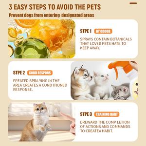 500ml chống trầy xước cắn thấm phun cho mèo chó vật nuôi đào tạo nguồn cung cấp để tránh xa sofa Scratch-Hạn chế điều trị - Product Image 4