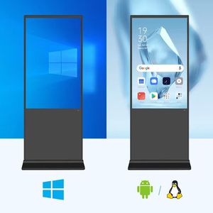 Hot bán tầng đứng kỹ thuật số biển quảng cáo kỹ thuật số màn hình 55inch ODM OEM Android RoHs FCC cho triển lãm hội trường - Product Image 3