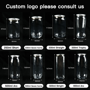 Oem cho tái chế Pet nhựa lọ & Chai cho năng lượng đồ uống cà phê trà nước trái cây bia soda với Dễ dàng mở nắp - Product Image 2