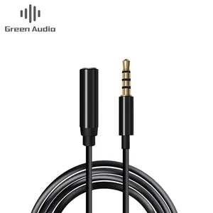 GAZ-CB26 Professionele 3.5Mm Stereo Audio Male Naar 2 Vrouwelijke Headset Mic Y Splitter Aux Extension Adapter Kabel Met Ce certificaat