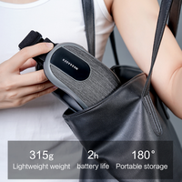Masseur oculaire à 5 modes apaisants avec chaleur et vibrations pour aider à réduire la fatigue oculaire et la sécheresse, masque pour la migraine avec musique Bluetooth